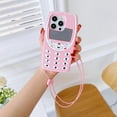 thumbnail image 3 of 3D Classic Retro Phone Case for iPhone 14 Pro Max 6.7",3D Cute Kawaii Lovely Retro Phone Women Girls Teens Kids Soft Silicone Case for iPhone 14 Pro Max 6.7 inch 2022 - Pink, 3 of 12
