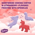 thumbnail image 6 of Mother's Sparkling Strawberry Mythical Creatures, Shortbread Cookies with Strawberry Frosting and Sprinkles, Resealable Bag, 9 oz, 6 of 18