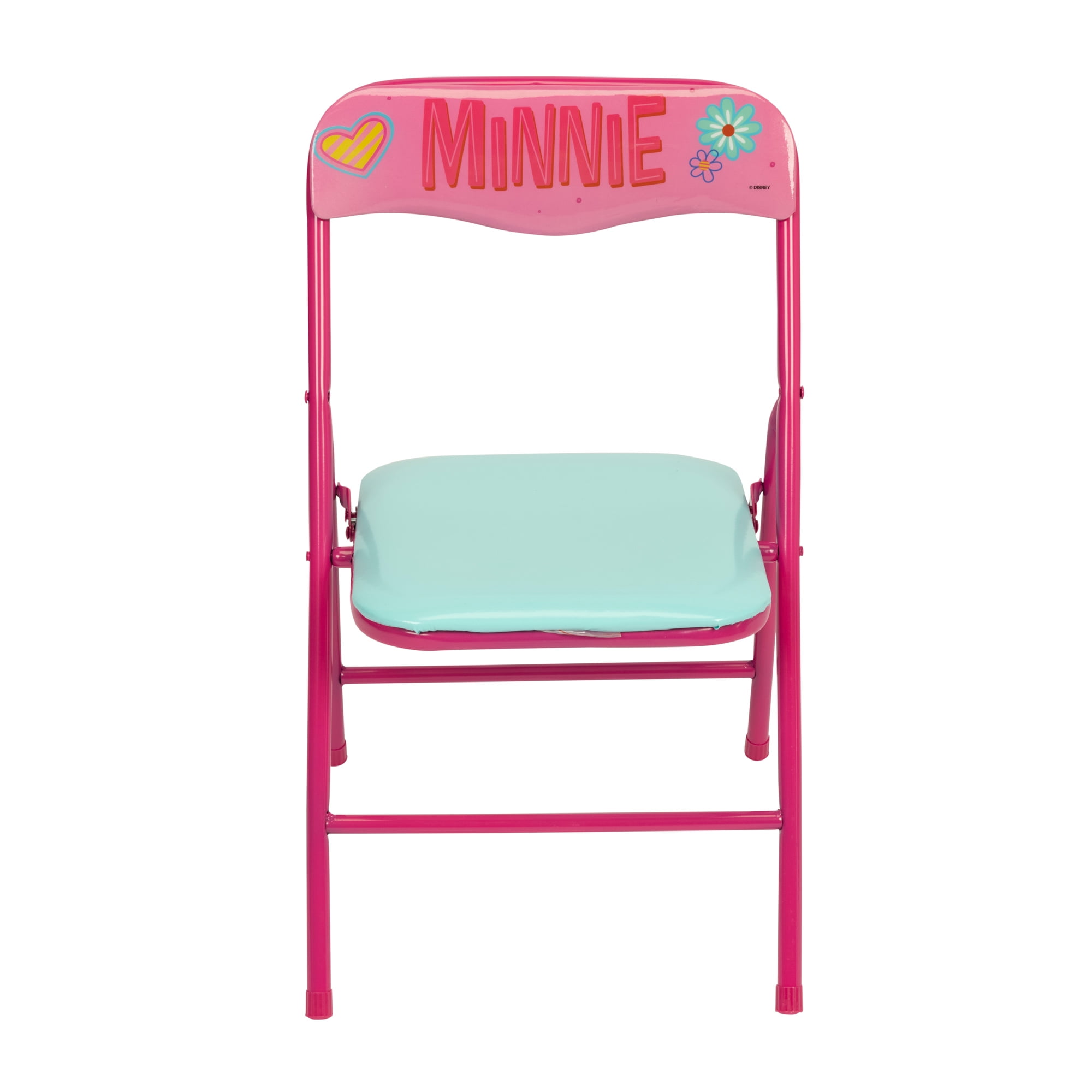 Minnie Mouse Activity Table Set Comes with One Table and Two Chairs