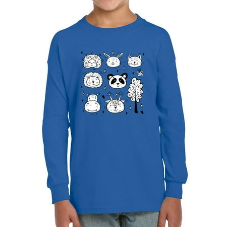 

Kids Animals Drawing Long Sleeve Toddler -Image by Shutterstock 4 Toddler