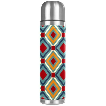 

Vintage Retro Floral Pattern Premium Insulated Water Bottle - Water Mug with Food-Grade PP Vacuum Insulated Leak-proof BPA-Free