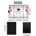 thumbnail image 3 of Graduation Decorations Class Of Congratulations Graduates Alternative Guest Book For Men Women Happy Graduation Congrats Grad Signing Card Board, 3 of 9
