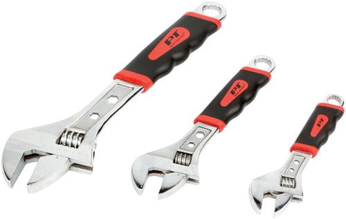 3 PC ADJUSTABLE WRENCH SET