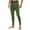 Dark Green, variant on Mens 100% Merino Wool Base Layer Bottom Pants For Ski Midweight Thermal Underwear Long Johns