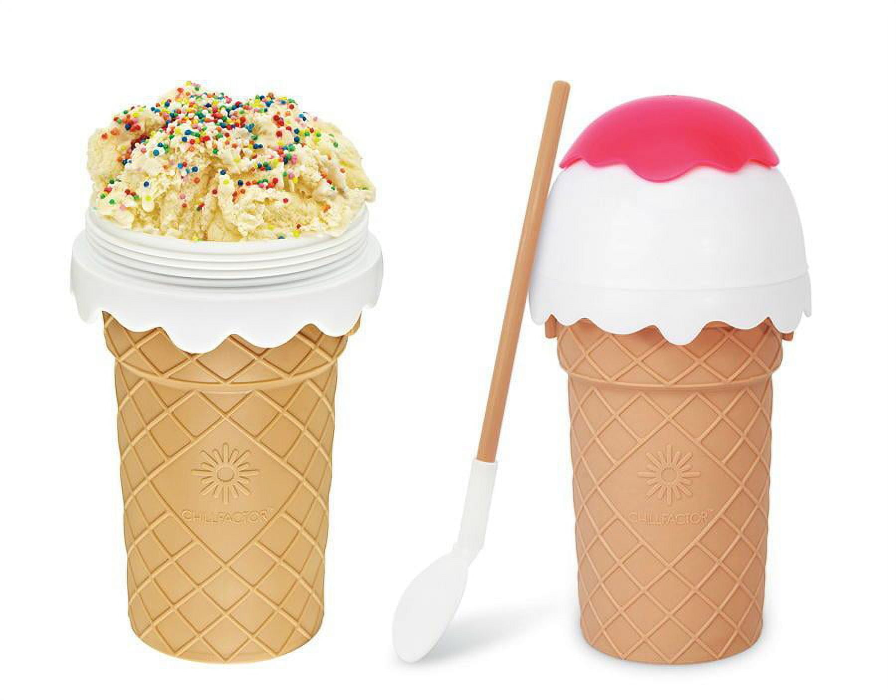 VANILLA PINK Chill Factor Ice Cream Maker Walmart