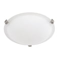 thumbnail image 2 of 2822FF-SW-Capital Lighting-2 Light Flush Mount - in Modern style - 12 high by 3.75 wide-Brushed Nickel Finish, 2 of 2