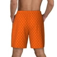 thumbnail image 4 of Haiem Orange Scales Mens Swim Trunks with Compression Liner 2 in 1 Swimming Shorts Stretch Swimwear Quick Dry,Board Shorts-X-Large, 4 of 9