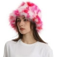 thumbnail image 6 of Women's Plush Bucket Hat Y2k Fashion Warm Winter Hat Fluffy Shaggy Imitation Fur Hat Fishing Hat Bucket Women's Hat, 6 of 6