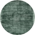 thumbnail image 1 of Ahgly Company Machine Washable Indoor Round Contemporary Green Area Rugs, 9' Round, 1 of 7