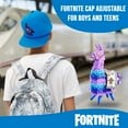 thumbnail image 3 of FORTNITE Baseball Cap for Boys, Quality Made Boys Hat and Fitted Cap, Flatbrim Baseball Hat with Sleek Design Blue, 3 of 7