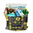 thumbnail image 3 of Sunflower Print Reusable Grocery Tote Bag – Vintage Boho Farmhouse Canvas Shopping Bag with Watercolor Floral Design, Beach, Picnic, Summer & Fall, 3 of 7