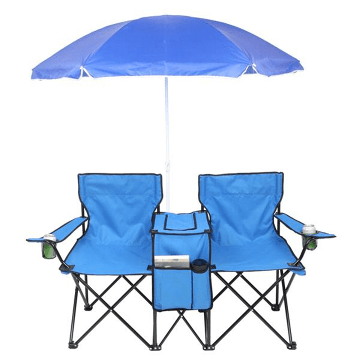 Buy Portable Camping Chair Beach Chair with Canopy Shade Folding  Lightweight Portable Fishing Chairs with Cup Holder for Adults Outdoor  Events for Support 400LBS Grey Online at desertcartSeychelles