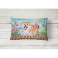 thumbnail image 2 of Akita Spring Canvas Fabric Decorative Pillow, 2 of 3