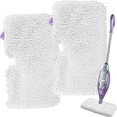 thumbnail image 1 of LOVEVER 2-Pack Replacement Steaming Mop Pads Compatible with Shark Rectangle Mop Head S3500 Series S3501 S3601 S3550 Washable Steam Mop Replacement Mop Cloth, 1 of 7