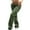 Army Green, variant on XFLWAM Cargo Pants Women Baggy Wide Leg High Waist Workwear Pockets Trousers Hiking Cargo Casual Pants