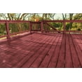 KILZ Waterproofing Wood Stain, Exterior, SemiTransparent, Redwood, 1