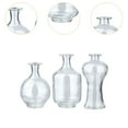 thumbnail image 6 of 3 Pieces Flower Vases Glass Bud Vases Decorative Planter Modern Clear Glass for Home Office Living Room Decor, 6 of 9