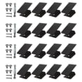 thumbnail image 2 of Abbracc 16x Window Clips Reusable Window Clips for Brick Wood Stucco Black, 2 of 9