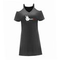 thumbnail image 4 of Vestido corto de verano con hombros descubiertos para mujer, vestido corto de verano para ir de compras, regalo para S, 4 of 7