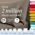 thumbnail image 6 of Luxclub Cooling 4 piece Microfiber Bed Sheets & Pillowcases, Twin - Tree Bark, High Thread Count 1800 Series, Extra Deep Pocket Wrinkle Free Breathable Sheet Sets, 6 of 8