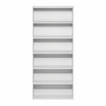 thumbnail image 6 of Furinno Basic 6-Tier Open Shelf Bookcase 7 x 24 x 53inches in White, 6 of 6
