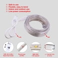 thumbnail image 3 of Luces LED Areful, rojas, tipo cuerda de 16 pies, impermeables para interiores y exteriores, 3 of 7