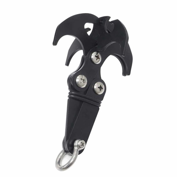 Sonducket Gancho de agarre, garras de escalada, gancho de gravedad Guyline para acampar, garra plegable de supervivencia de acero inoxidable, accesorios Escalada Sonducket OD009290-00