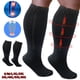 thumbnail image 1 of Medias de compresión con cremallera de talla grande para mujeres y hombres, 20-30 mmHg (S-6XL), 1 of 8
