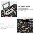 thumbnail image 5 of Haiem Mushrooms Luggage Cover Printed Suitcase Covers for Luggage Elastic Washable Suitcase Protector Fits 18-32 Inch Luggage-X-Large, 5 of 9