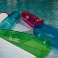 thumbnail image 4 of CocoNut Float: Blue Glitter Hammock Pool Lounger - 49" x 30" Inflatable Drifter, Exercise Saddle & Relaxation Chair, 4 of 9