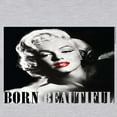 thumbnail image 3 of Marilyn Monroe - Pop Culture Icon - Born Beautiful - Juniors Fitted Graphic T-Shirt, 3 of 5