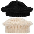 thumbnail image 1 of boinas de punto para mujer, boinas francesas de moda para exteriores, 1 of 7
