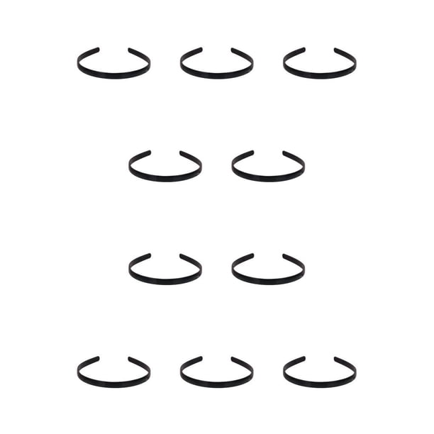 Qarigey 10 piezas de diadema para mujer, diadema portátil a la moda, accesorio de banda para el cabello, fiesta escolar, viaje de oficina Accesorio para el cabello Tipo 5 Qarigey AP016446-05