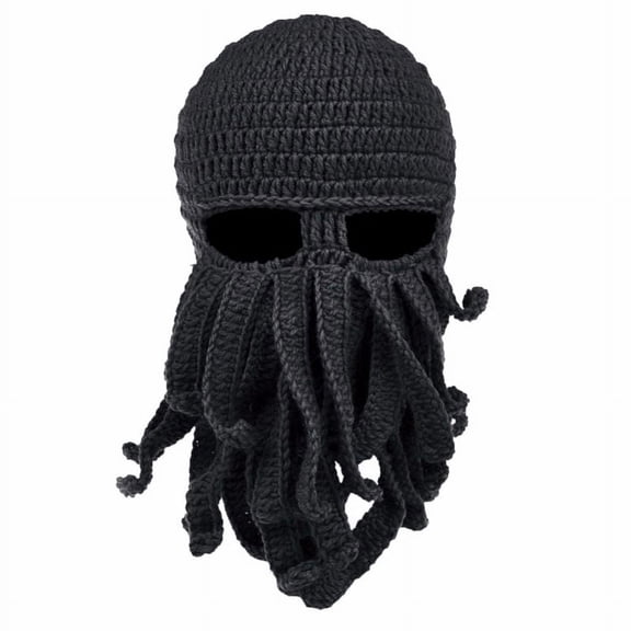 Funny Octopus Headgear Woolen Hat Knitted Hat Party for Street Shooting
