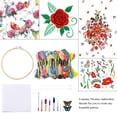 thumbnail image 1 of Embroidery Pen Punch Needle Kit Sewing Box Set, 100Pcs/Set Embroidery Sewing Set, For Embroidery Lovers, 1 of 8