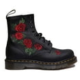 thumbnail image 2 of Dr. Martens 1460 Vonda Boots 8 Eye Floral Womens Shoes - Black, 2 of 6