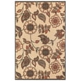 thumbnail image 1 of Liora Manne Riviera Floral Vine Rug Cream 6'6"X9'3" RVI69763012, 1 of 7
