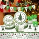 thumbnail image 1 of Decoraciones para vajilla de fiesta de Navidad, juego de mesa de papel de árbol de Navidad desechable con bandera de tirón, decoraciones desechables para vajilla de fiesta de Navidad, 1 of 6