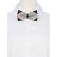 thumbnail image 4 of INSPIRE CHIC Father's Day Men's Diamond Pre-tied Adjustable Neck Tie Fashion Bow Tie for Wedding Party Business Colorful 2, 4 of 5