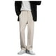thumbnail image 2 of Pantalones de traje de color liso para hombre, de negocios, informales, de moda, largos, para hombre, 2 of 8