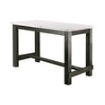 thumbnail image 2 of Furniture of America Alluna 5-Piece Counter Height Dining Set, Light Gray, 2 of 6
