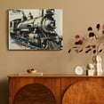 thumbnail image 4 of YILUYINQING Maximalism Canvas Print Wall Art Decor Ready To Hang Room Home Art Decor Gift Ideas 16x12in, 4 of 6
