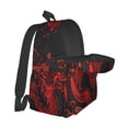 thumbnail image 5 of Goofa Red Dragon On Black Pattern Backpack for Students – Large Capacity, Lightweight with Adjustable Shoulder Straps, Perfect for School, Travel, 5 of 8