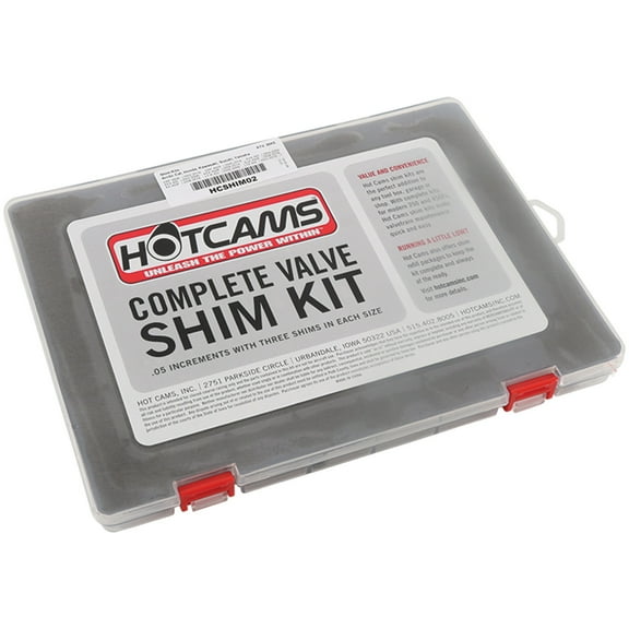 Hot Cams Complete Shim Kit HCSHIM02 For Artic Cat DVX 400, Honda CRF 450R Motorcycles