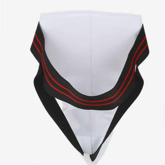 Groin Guard, Pu Artificial Leather Men Taekwondo Groin Guard Boxing Karate Jockstrap Sanda Crotch Protector, Portable Men Jockstrap For Taekwondo, Karate