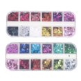 thumbnail image 2 of Nail Art Glitter Sequins Nail Stickers 2 Boxes Heart Shape Decoration Ideal For Art Craft Projects Nail Art Lovers, 2 of 3