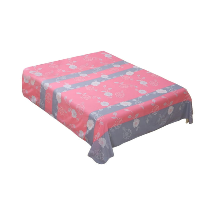 JilgTeok 4 Packs Soft Floral Printed Polyester Bed Sheet, Skin-Friendly, Machine Washable, Fits Most Beds, Home Decor 78x90in