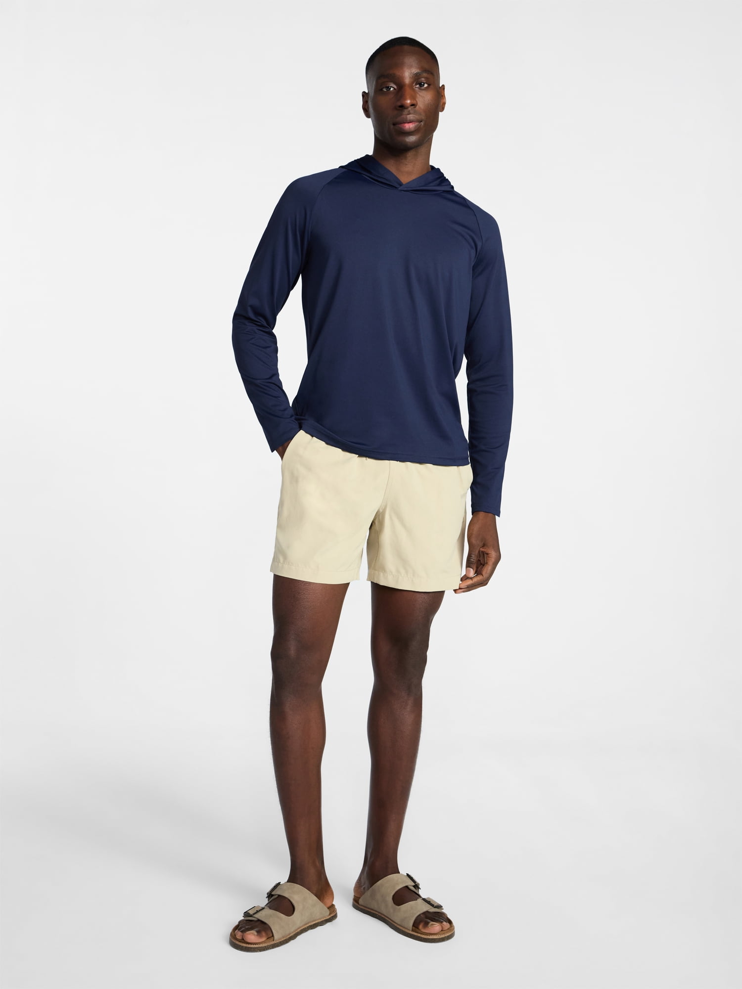George Men's and Big Men's Swim Trunks, 6" Inseam, Sizes S-5XL