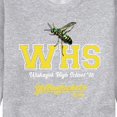 thumbnail image 3 of Yellowjackets - Wiskayok High School - Men's Crew Neck Fleece Pullover, 3 of 5