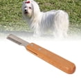 thumbnail image 5 of Hoja de muda para perros, cuchillo pelador de mano profesional para el cuidado de perros, herramienta de aseo para perros multifunción, 5 of 5